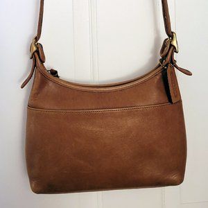 Vintage Coach Crossbody Bag, Tan, Style 9136